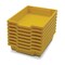 Gratnells Storage Tote Tray, Yellow, Polypropylene, 8 PK F0102P8 - alternate 1